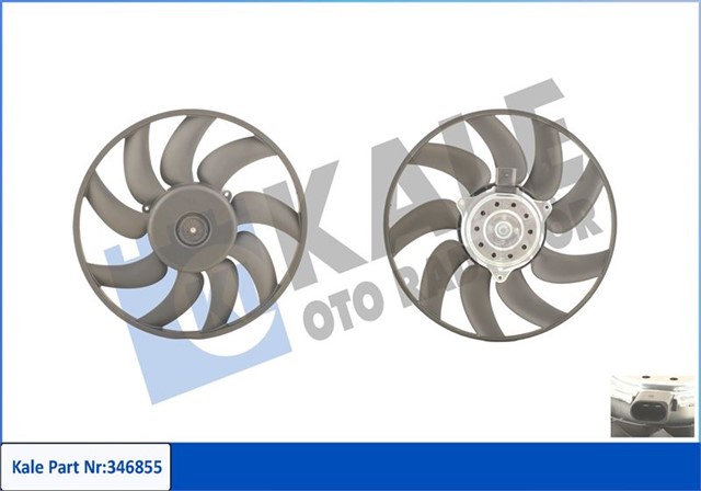 FAN MOTORU SAG A4 08 A5 08 A6 11 Q5 09 EXEO 10 2.0TDI - 3.0TDI