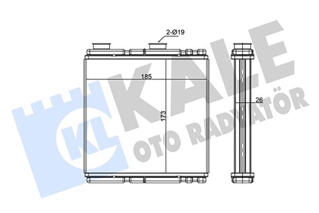 KALORIFER RADYATORU LAGUNA III 07 - 15