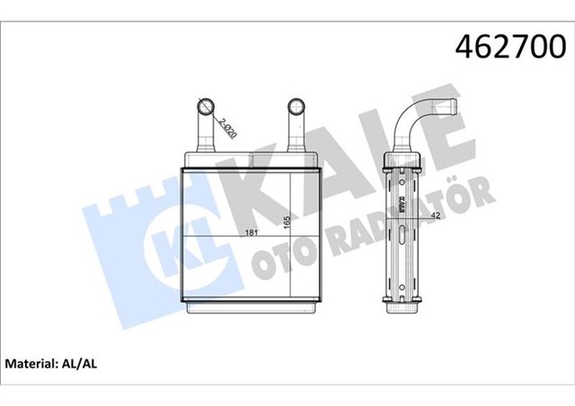 KALORIFER AL/BRZ JEST EURO VI
