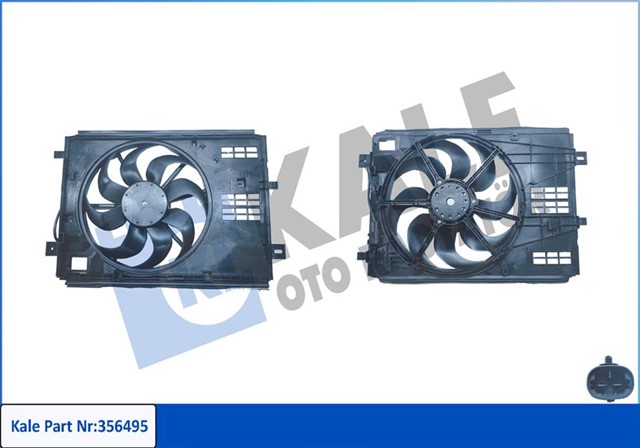 FAN MOTORU CITROEN BERLINGO - JUMPY - 3008 - 30816 508 - PARTNER 18 TRAVELLER 1.5 - 1.6 - 2.0 BLUEHDI 16