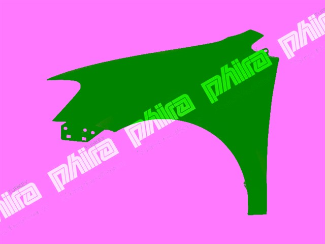 CAMURLUK ON SOL SAC VW POLO 2009