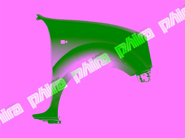 CAMURLUK ON SAG SINYAL DELIKLI SAC RENAULT KANGOO 1998 - 2003