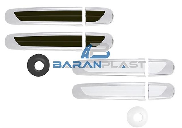 KAPI KOLU KROM FORD YENI TRANSIT - CUSTOM 13