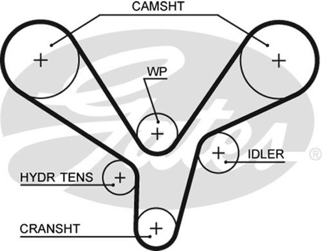 TRIGER KAYISI 219X320 HYUNDAI SANTAFE 2.7 24V 05 KIA CARNIVAL 2.7 24 V 06
