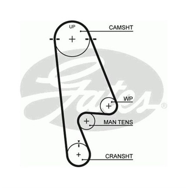 TRIGER KAYISI 112X240 HONDA ACCORD 1.8 16V 96 - 02 ACURA CL 2.2 - 2.3 16V 96 - 00 CT1001