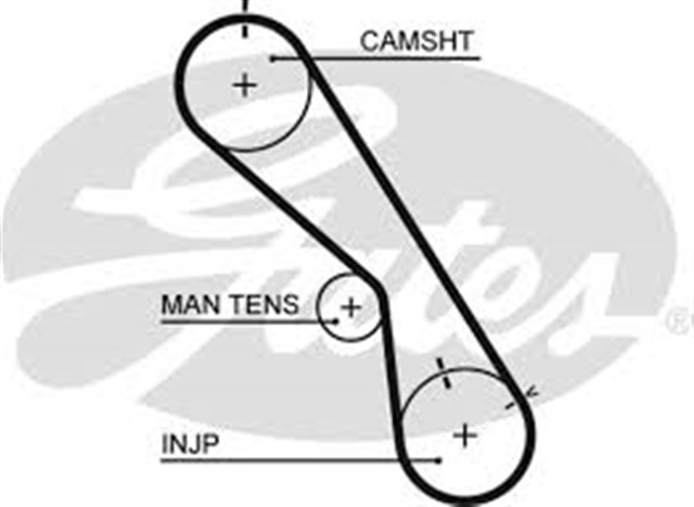 TRIGER KAYISI 105X254 TOYOTA COASTER 4.2TD 93 LANDCRUISER 4.2TD 24V 95 - 08 CT1153