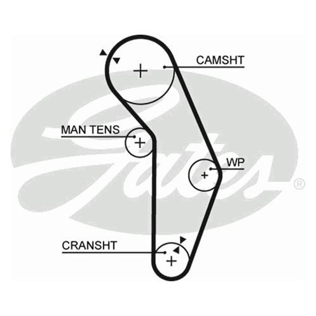 X TRIGER KAYISI 121X290 MITSUBISHI GALANT 1.8 16V 92 - 96 RVR 1.8 16V 91 - 99 PROTON CT821