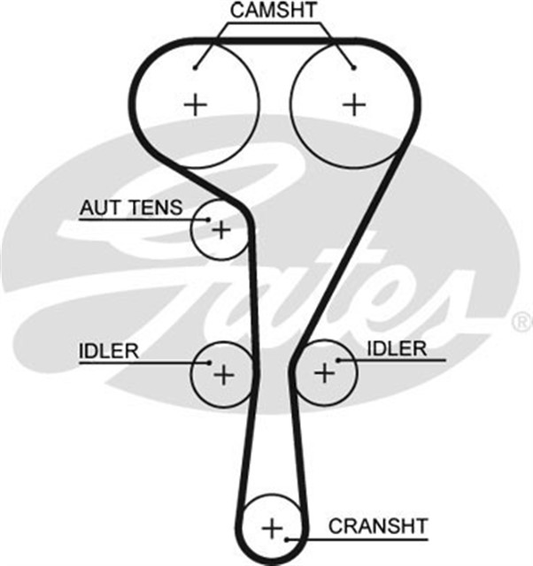 X TRIGER KAYISI 131X270 RENAULT LAGUNAII 2.0IDE 16V 01 - 03 CT1127