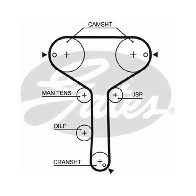X TRIGER KAYISI 155X190 DAIHATSU CHARADE 1.0GTTI 12V 87 - 93 CT815