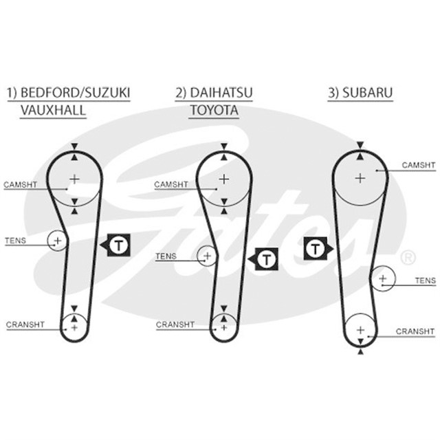 X TRIGER KAYISI 088X190 SUZUKI ALTO 1.1 16V 02 COROLLA 1.3 - 1.6 8V 83 - 88 DAIHATSU HONDA CT680