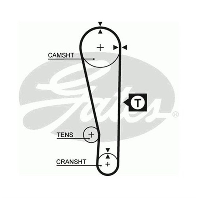 TRIGER KAYISI 107X220 KIA PRIDE - RIO 1.3 8V - SEPHIA 1.5 1.6 8V - MAZDA 323 16V CT1024
