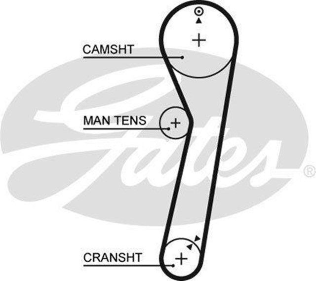 X TRIGER KAYISI 102X205 ROVER 2300 2.3 12V 77 - 86 2600 2.6 12V 77 - 87 CT698