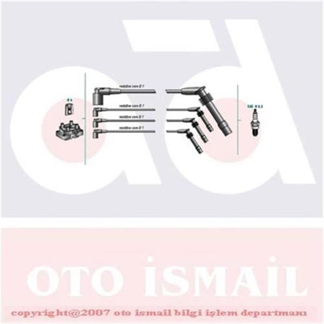 BUJI KABLO TK VECTRA A 2.0 ENJ 95 7819