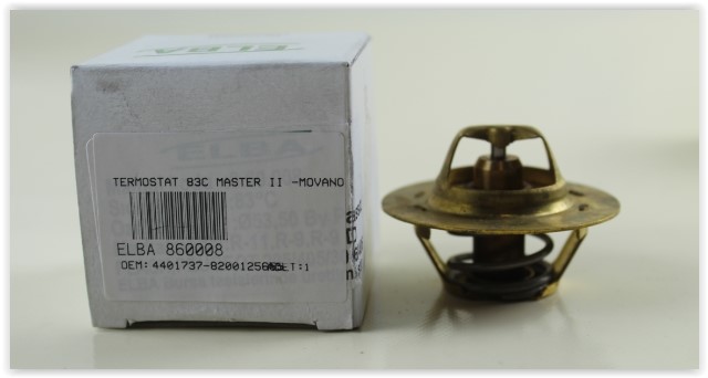 TERMOSTAT 83C MASTER II - MOVANO 1.9DTI - DCI 00