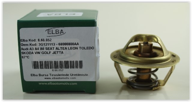 TERMOSTAT GOLF V - VI - PLUS - JETTA III - PASSAT - SCIROCCO - TIGUAN - A3 - A4 - A6 - ALTEA - LEON - TOLEDO 2.0TDI 88C