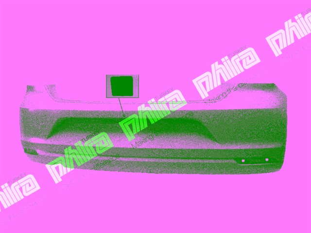 TAMPON ARKA SOL EGZ. CIKIS ASTARLI VW POLO 2014