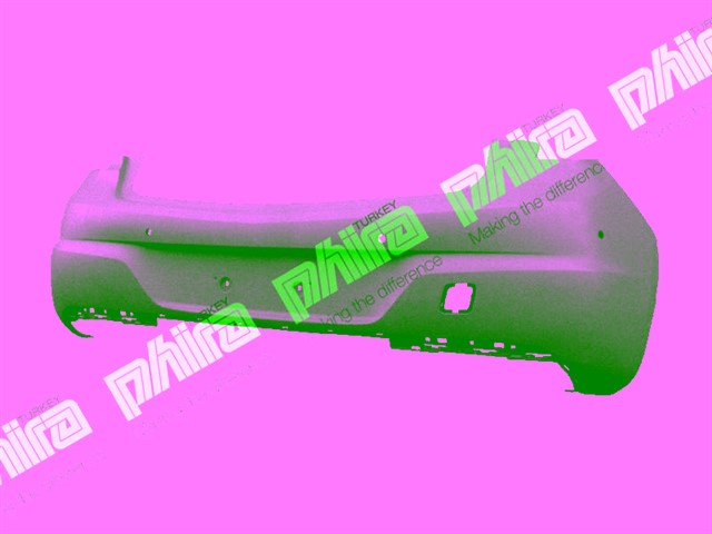 TAMPON ARKA 4 SENSORLU ASTARLI OPEL ASTRA K 2015