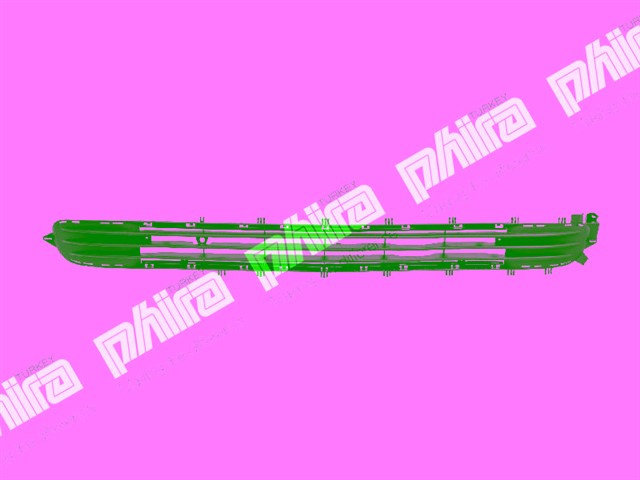 TAMPON IZGARASI ON ALT ORTA SIYAH OPEL CORSA C 2000