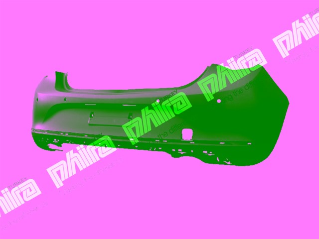 TAMPON ARKA 4 SENSORLU ASTARLI HB OPEL ASTRA J 2013