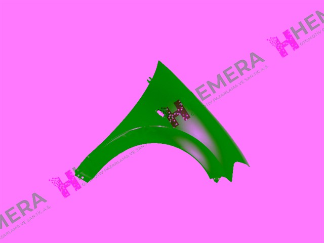 CAMURLUK ON SAG SAC SINYAL DELIKLI CITROEN C3 2006