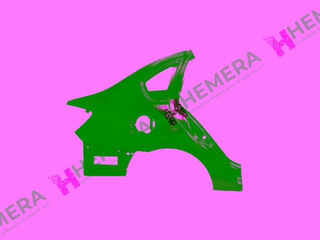 CAMURLUK ARKA SAG SAC RENAULT SYMBOL 2009