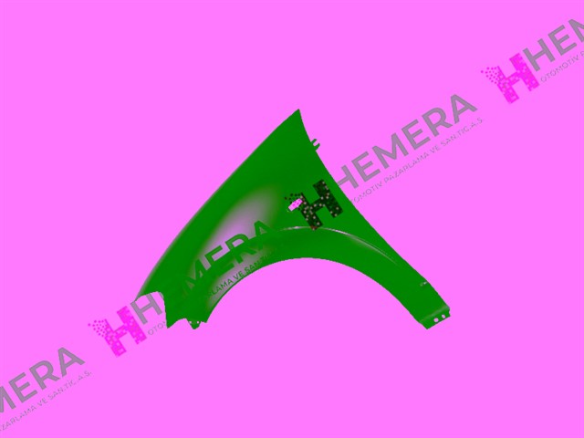 CAMURLUK ON SOL SAC SINYAL DELIKLI CITROEN C3 2006