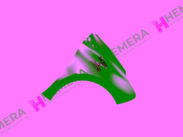 CAMURLUK ON SAG SINYAL DELIKSIZ PEUGEOT 208 2012