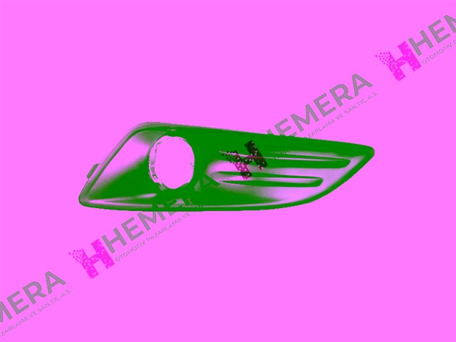 CERCEVE SIS FAR SOL SISLI NIKELAJLI FORD FIESTA 2012 - 2015