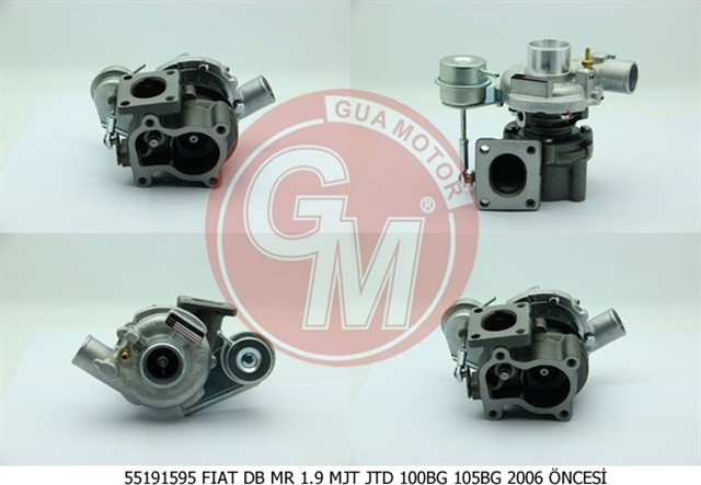 TURBO KOMPLE FIAT DOBLO 01 1.9 JTD ALFA 147 03 1.9 JTD