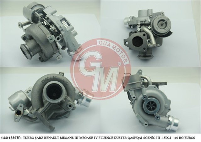 TURBOSARJ MERCEDES OM607 X156 W176 W246 C117 X117 . RENAULT MEGANE IV 15 TALISMAN 15 KADJAR 15 NISSAN QASHQAI II 13 1.5DCI K9K E5 - E6