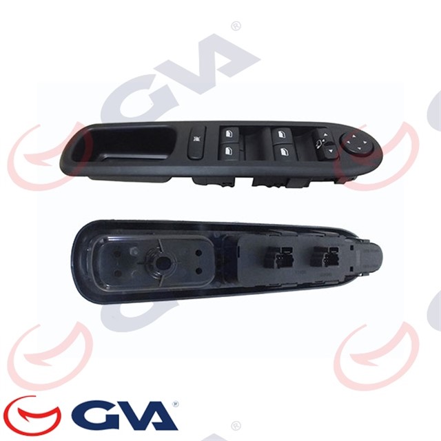 CAM ACMA ANAHTARI SOL PEUGEOT 407 04 - 11 DORTLU - MERKEZI KILIT DUGMELI - AYNA AYARLI