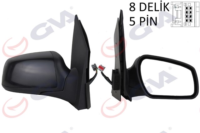 DIS DIKIZ AYNASI SAG FIESTA 05 ELEKTRIKLI ISITMALI KONVEKS 5 FIS VM - 6312EHR