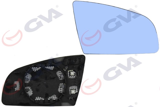 AYNA CAMI SAG A3 00 - 03 - A4 00 - 07 - A6 04 - 08 ISITMALI KONVEKS MAVI CAM VM - 008GHR