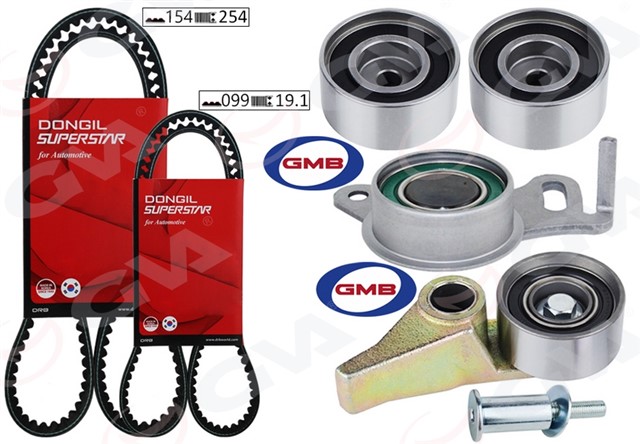 EKSANTRIK GERGI KITI 154X254 MITSUBISHI L200 2.5DID 16V COLT PICK UP 2.5DID 16V 05