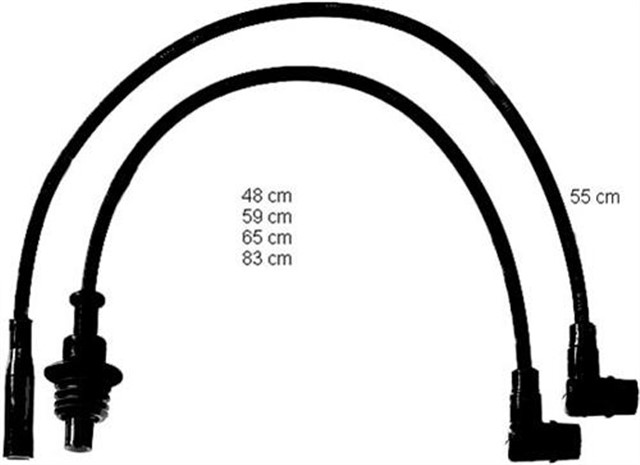 X BUJI KABLOSU P205 - P405 88 BX 1.4 - 1.6 8V
