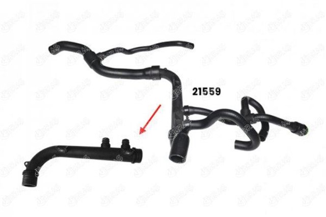 RADYATOR BAGLANTI BORUSU VECTRA B 1.6 LZ 96 - 02