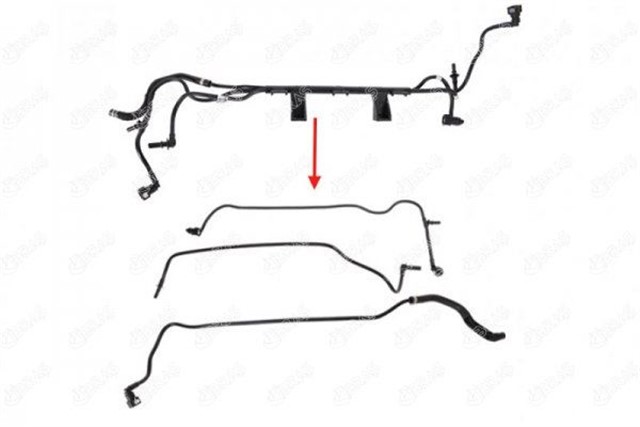 YAKIT BORUSU TK DOBLO 1.3 MJTD 09 133395 - 133396 - 133411