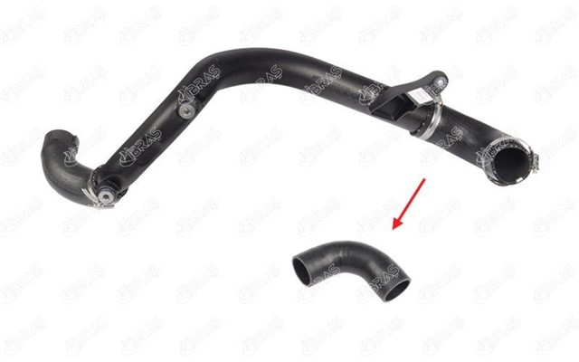 TURBO HORTUMU PLASTIK BORU HARIC OK ILE GOSTERILEN BUYUK HORTUM MINI COOPER MINI CLUBMAN R55 COOPER D 07 - 10