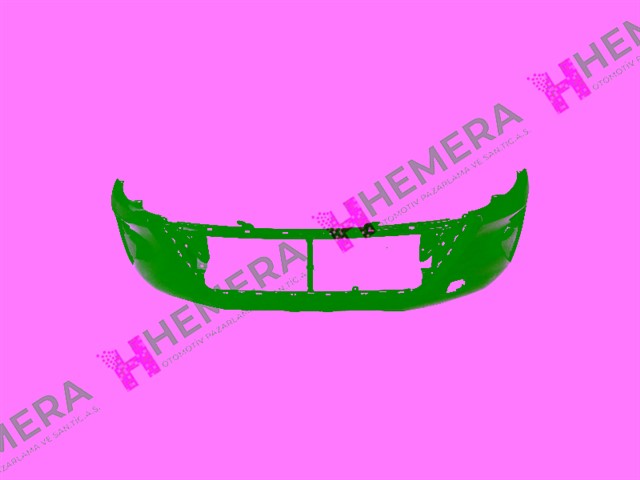 TAMPON ON SISLI SIYAH SENSORSUZ TOYOTA AURIS 2012 - 2015