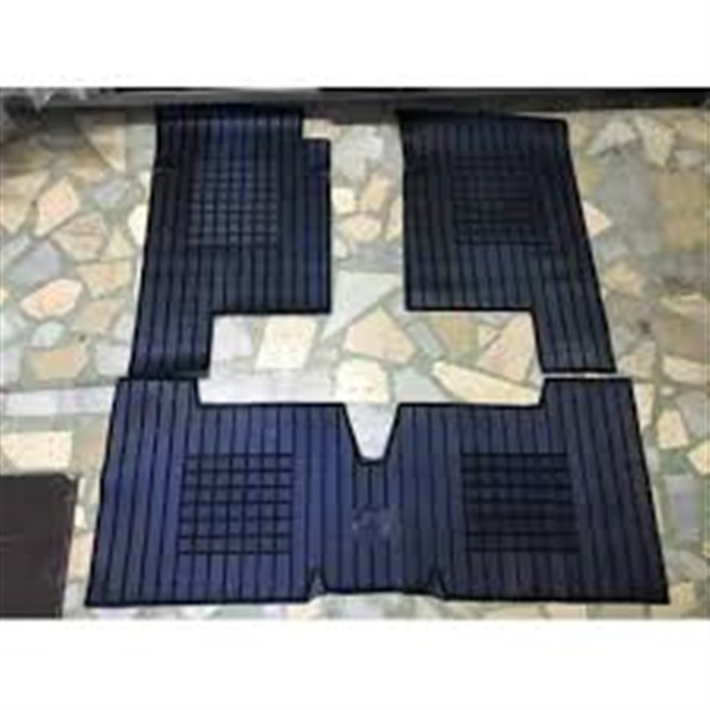 DEKORATIF TAKIM KAUCUK BEZSIZ PASPAS 3 PARCA RULO/POSET LINEA SIYAH