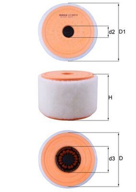 HAVA FILTRESI A6 CDNB - CGLC - CMGB - CSUD - CSUE 2.0 TFSI - 2.0 TDI 2011 - 