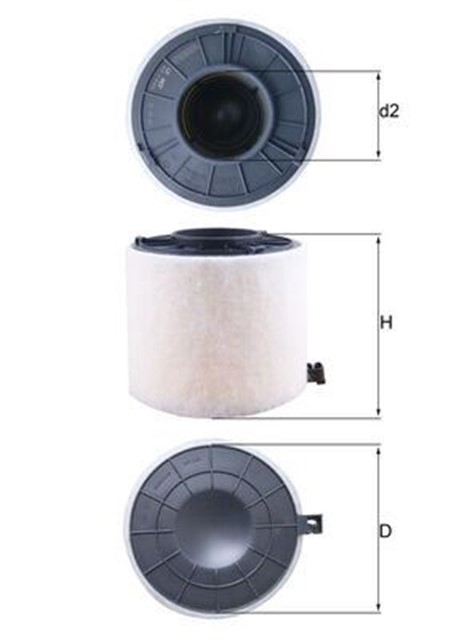 HAVA FILTRESI A4 - A5 - Q5 DEUB - DEUC - DEUA - CZHA - DESA - DETA 2.0 TDI 15 - 