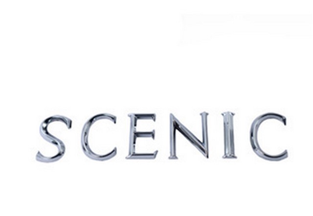 ARKA BAGAJ YAZISI SCENIC SCENIC