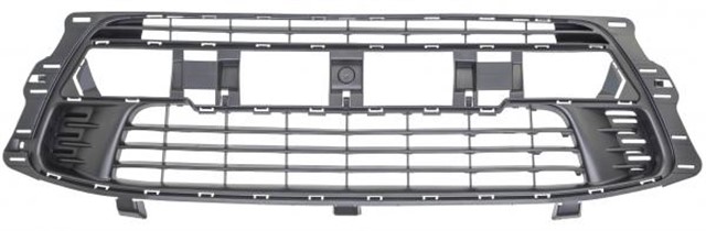 TAMPON IZGARASI ON ALT ORTA KAPLAMA SIYAH CITROEN C4 2008