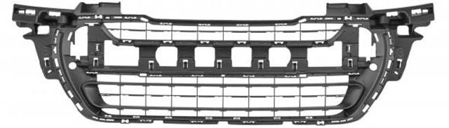 TAMPON IZGARASI ON ALT ORTA ACIK TIP SIYAH PEUGEOT 308 2011