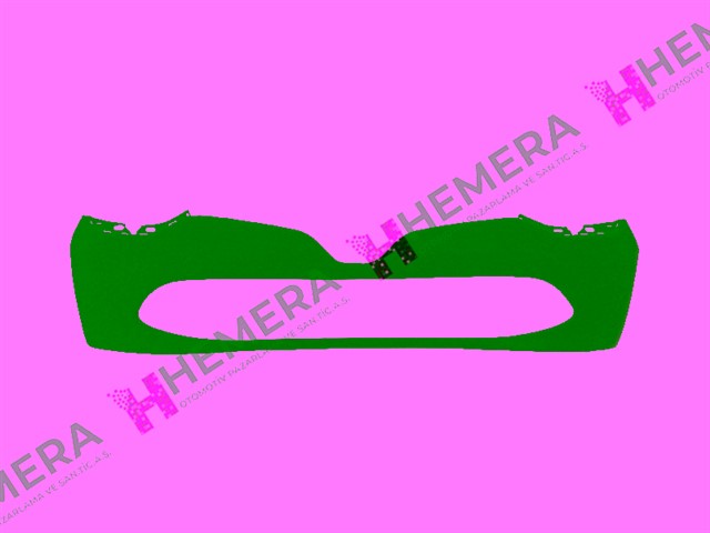 TAMPON ON SISSIZ SIYAH RENAULT CLIO IV 2013 - 2016