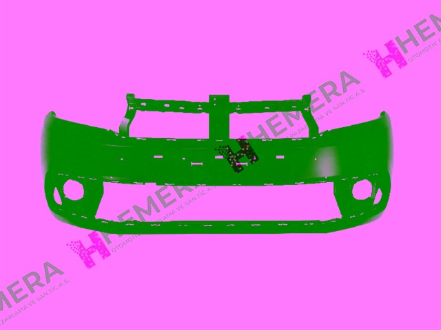 TAMPON ON SISLI SENSORLU SIYAH DACIA LOGAN 2017