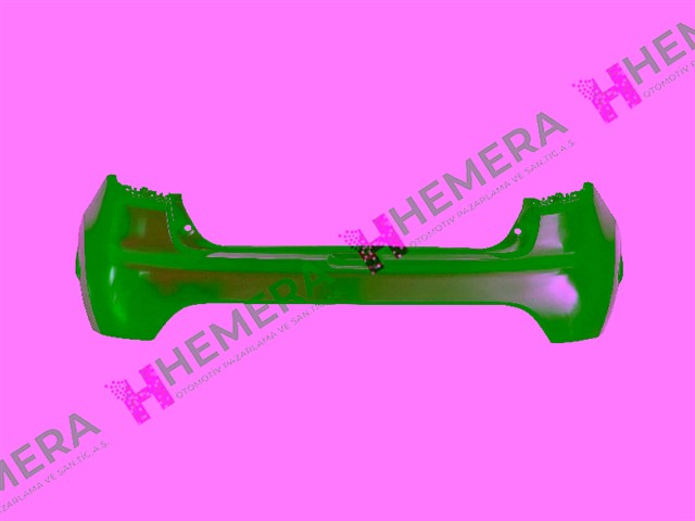 TAMPON ARKA SENSORSUZ SIYAH RENAULT CLIO IV 2013 - 2019