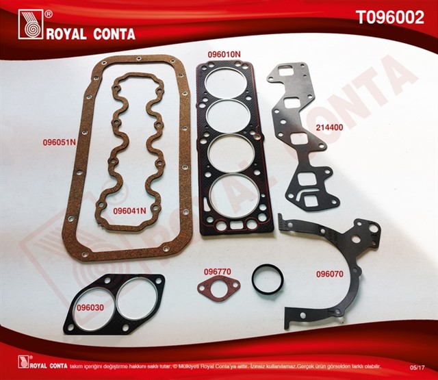 MOTOR TAKIM CONTA UST KAPAK CONTASIZ VECTRA - CORSA 1600