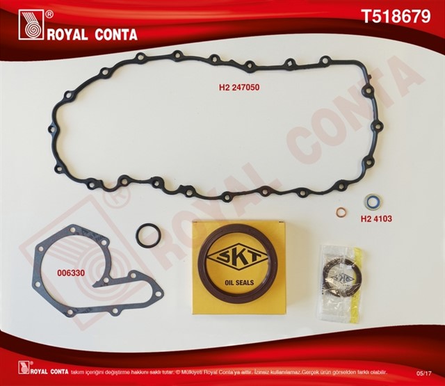 ALT TAKIM CONTA SKT KECELI LGN I - II 2.0 16V F4R